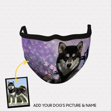 Personalized Dog Gift Idea - Royal Dog's Portrait 14 For Dog Lovers - Cloth Mask